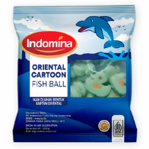 INDOMINA ORIENTAL CARTOON FISH BALL (DUCK) 500GR