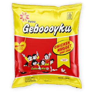 GEBOYKU NUGGET AYAM LOVE 500 GR