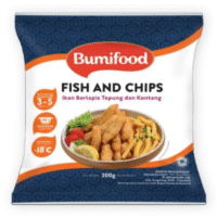 BUMIFOOD FISH & CHIPS 200 GR
