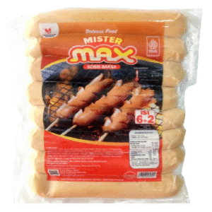 BOLESCA MISTER MAX SOSIS BAKAR AYAM JUMBO 500 GR ISI 8
