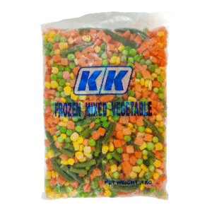 KK MIX VEGETABLES (4 WAYS) 1KG