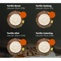 HE KEBAB TORTILA BESAR 25 CM