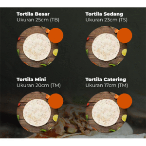 HE KEBAB TORTILA BESAR 25 CM