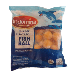 INDOMINA SHRIMP FLAVOURED FISH BALL 200GR